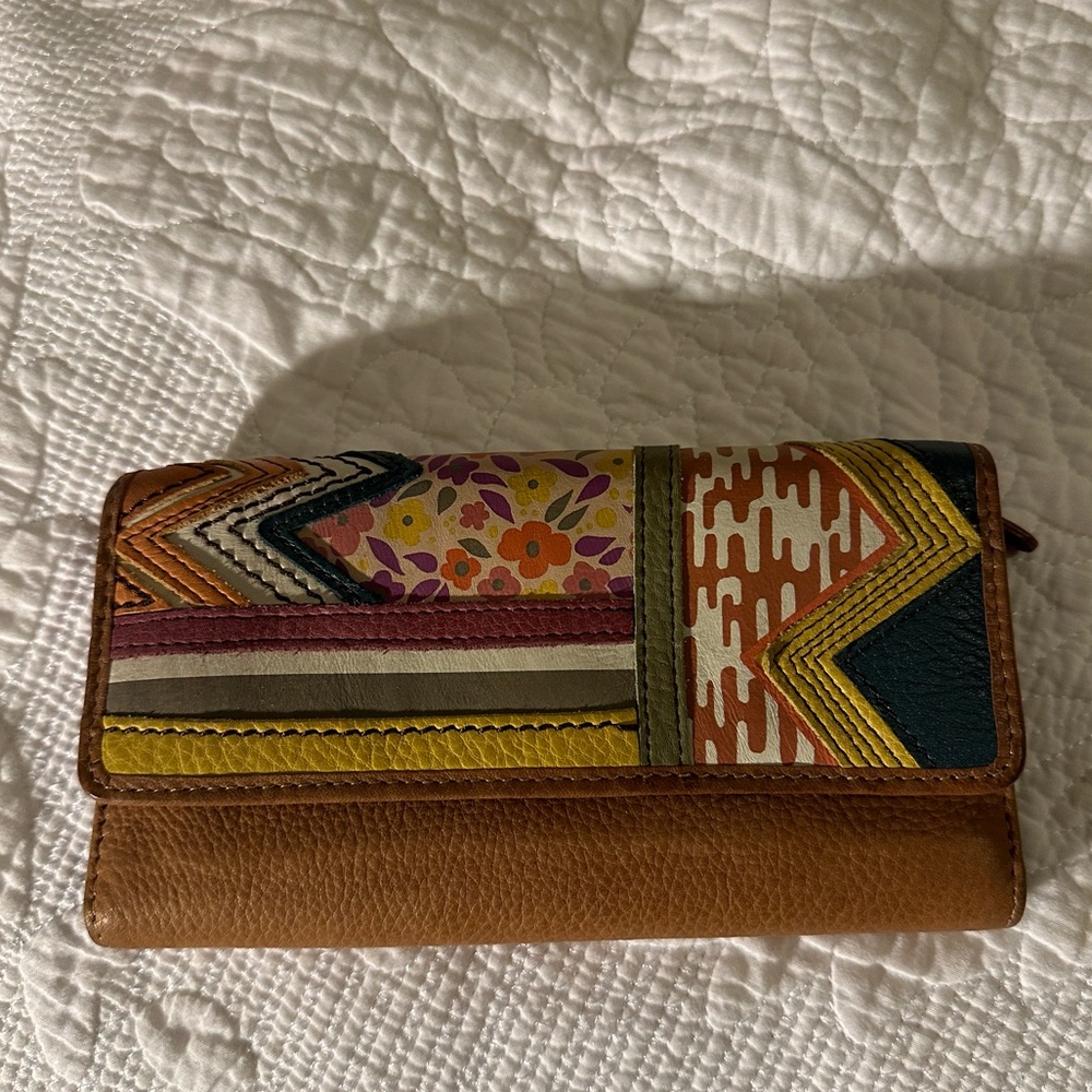 Genuine Leather Fossil Wallet